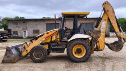 Retro escavadeira JCB 3C